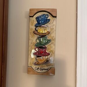 Colorful Coffee Cup Wall Art